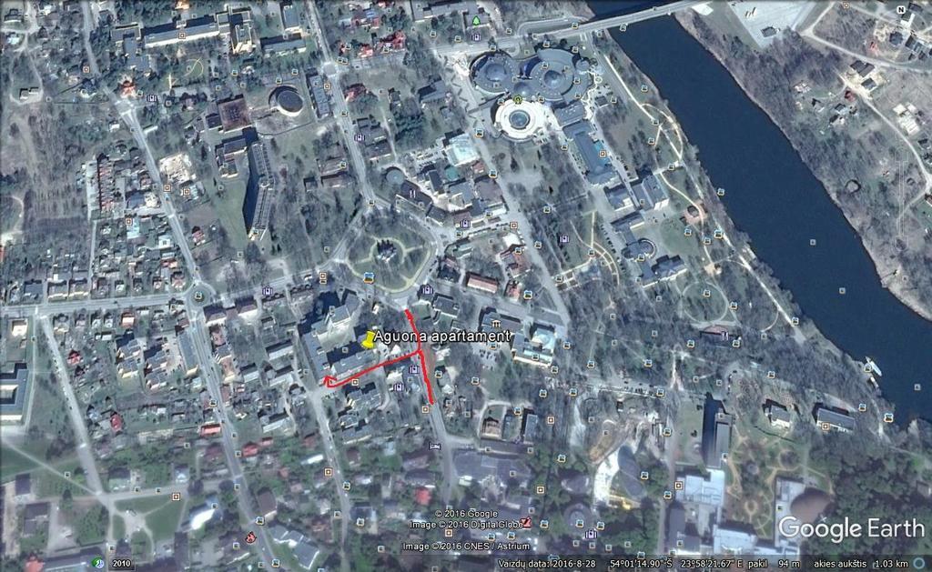 Appartement Aguona Apartament à Druskininkai Extérieur photo